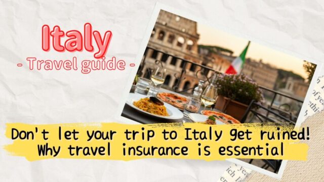 Avoiding Troubles During Your Trip to Italy! The Fear of High Medical Expenses Without Insurance